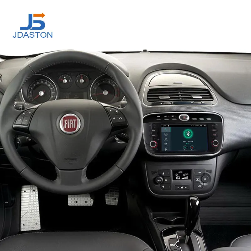 JDASTON Android 10,0 1 Din автомагнитола для Fiat Abarth Punto EVO Linea 2012- Автомобильный мультимедийный плеер gps Навигация стерео Wifi