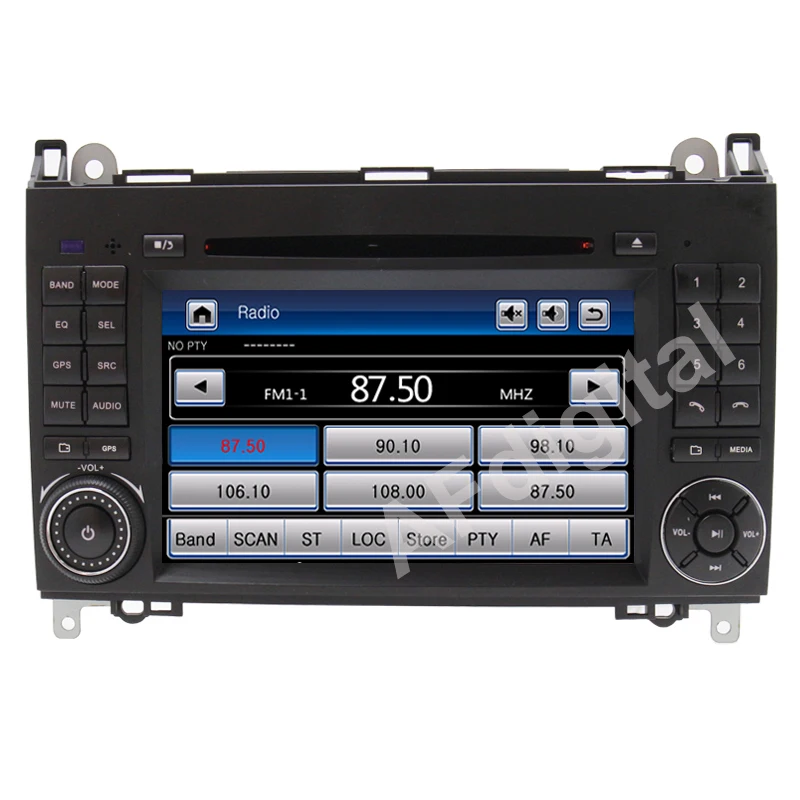 Sale 2 Din Car DVD Player GPS Head unit for Mercedes Benz B200 A B Class W169 W245 Viano Vito W639 Sprinter W906 RDS Bluetooth Radio 16