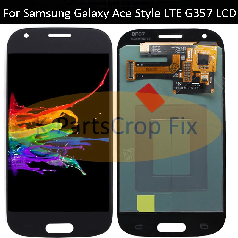 SUPER AMOLED LCD для Samsung Galaxy Ace 4 SM-G357 G357 G357FZ Ace4 ЖК-дисплей с сенсорным экраном дигитайзер
