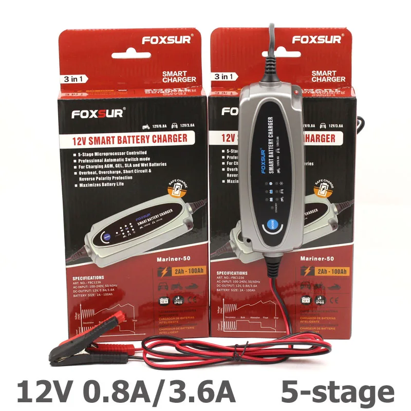 

12V Harley Motorcycle BWM Car Battery Charger Lead Acid Rechargeable Batteries Automatic Intelligent Pulse Charger 100-240V in