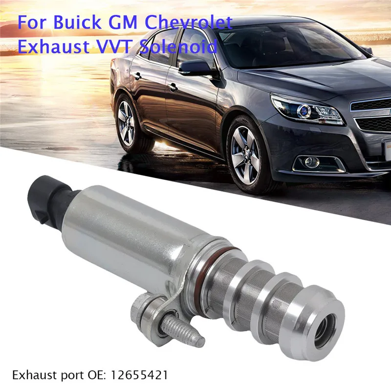 

CARPRIE Exhaust VVT Solenoid For Buick Chevrolet VVT Oil Control Valve Exhaust Camshaft Control Valve 12V je4