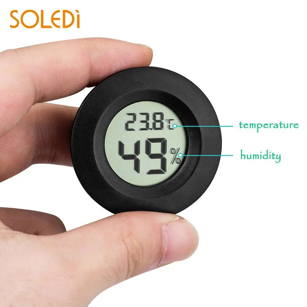 Цифровой гигрометр прочный прибор измеритель влажности практический термометр Открытый Dorpshipping