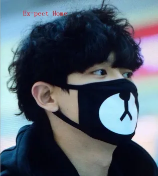 

100PCS Mask Army Fan Style Muffle Muzzle Anti-dust Cotton Face Mouth Mask Bear Dust earmuff Products