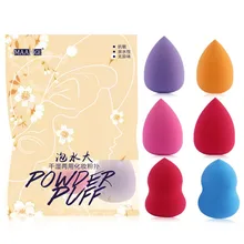 Макияж губчатый смеситель Косметическая пуховка безупречная основа спонж для макияжа Макияж инструмент Губка Puff