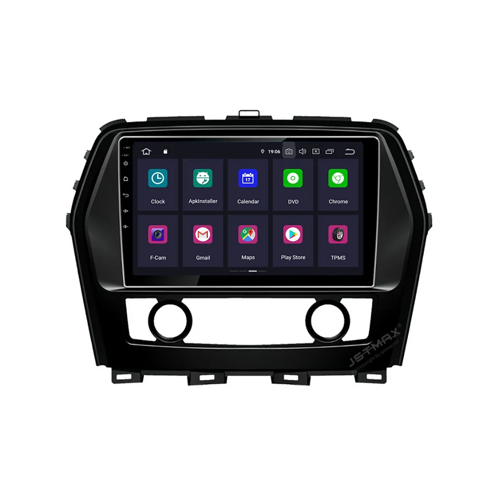 Best JSTMAX 10.2" Android 9.0 Car GPS Radio Player for Nissan cima Infiniti Q45 2016 2017  with 4GB+64GB Stereo Multimedia player 3