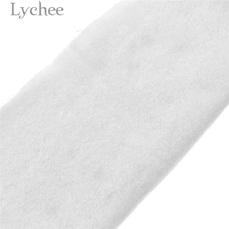 Lychee Life 1 м x 1 м белая хлопковая ткань стеганая подкладка высокое качество Прокладочные ткани материалы Аксессуары для шитья для гареток