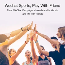 Спортивный Браслет, монитор сердечного ритма, спортивный браслет на запястье, обмен данными с друзьями, Смарт-часы, совместимые с телефоном Android IOS