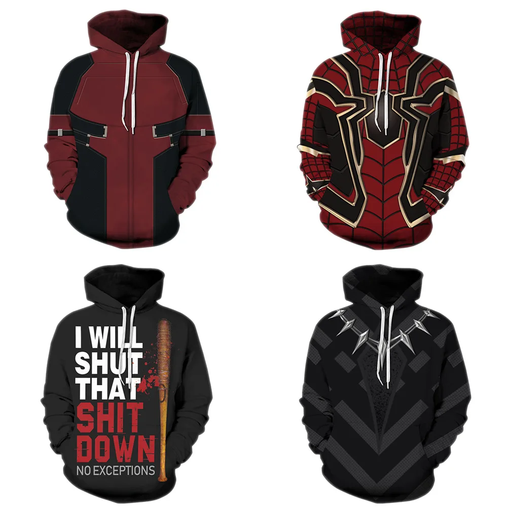 

Avengers 3 Infinity War Iron Man Tony Stark Hoodie Sweatshirt For Men 3D Print Hoodies Streetwear Casual Cospaly Hoodies