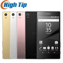 Разблокированный sony Xperia Z5 Premium E6853 ram 3 ГБ rom 32 Гб 5," ips 23MPGSM 4G LTE Android Восьмиядерный wifi gps мобильный телефон