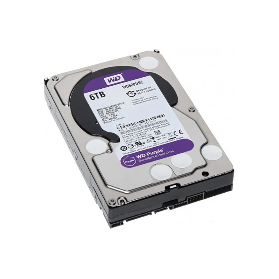 

Жесткий диск SATA 6TB 6GB/S 64MB PURPLE WD60PURZ WDC
