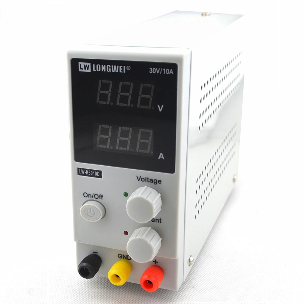 LW-K3010D 30V 10A Portable Mini DC regulated Adjustable DC power supply Mobile phone / laptop repai