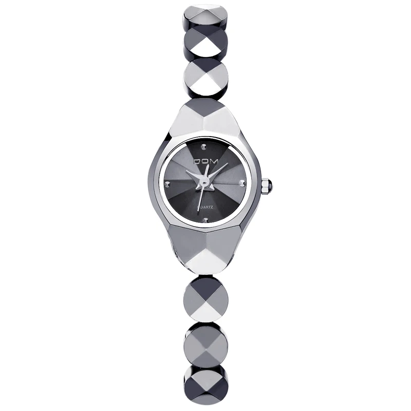 

DOM Women Quartz Wristwatch Tungsten Steel Slender Small Bracelet Bangle Watch Ladies Exquisite Female Watches Montre Femme