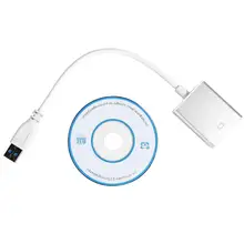 USB 3,0 к HDMI 1080P внешняя графическая карта видео конвертер адаптер Кабели