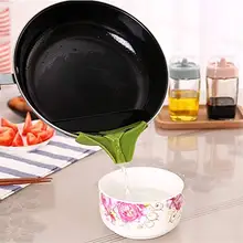 Креативные анти-разливные силиконовые слип на Pour воронки кастрюли суп для носика и инструмента кухонные банки и миски для гаджета