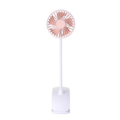 USB Перезаряжаемый Настольный/настольный вентилятор, мини портативный вентилятор с зажимом, вращающийся на 360 градусов Вентилятор для детской коляски, вентилятор-холодильник - Цвет: pink