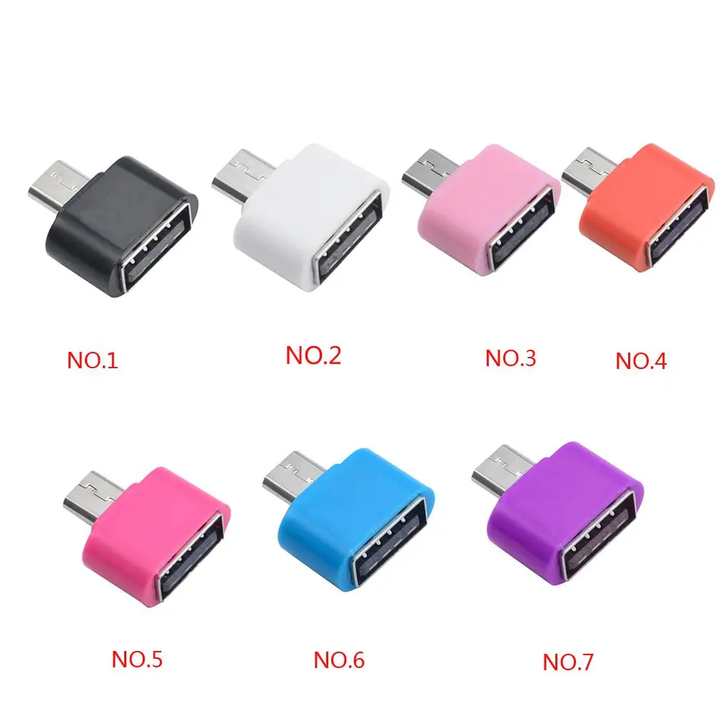 Мини адаптеры OTG Мобильный телефон планшеты Card Reader Micro USB флэш Мышь Клавиатура расширения