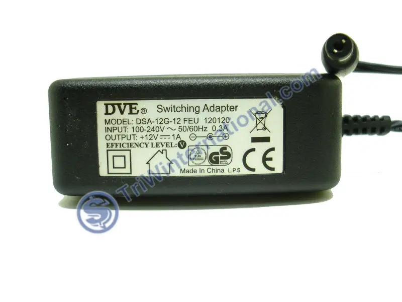 >DVE DSA-12PFT-12 FUB 120100 12V1A 5.5 2.1 nw576 最大78％オフ！
