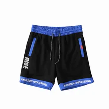 Большой человек дышащие шорты летние мужские дышащие противотуманные мужские s стрейч шорты бодибилдинг boardкороткие эластанские спортивные штаны S6T39