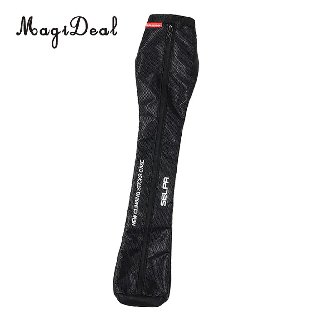 MagiDeal Oxford Hiking Stick Carry Bag Waterproof Trekking Crutch Storage Case Walking Pole Bag