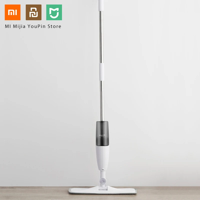 Швабра Xiaomi Deerma для влажной уборки углеродное волокно поворот на 360 градусов