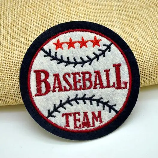 

1Pcs Baseball Embroidered Patch for Clothing Iron on Sew Applique Fabric Patch Clothes Badge Garment DIY Apparel Accessories
