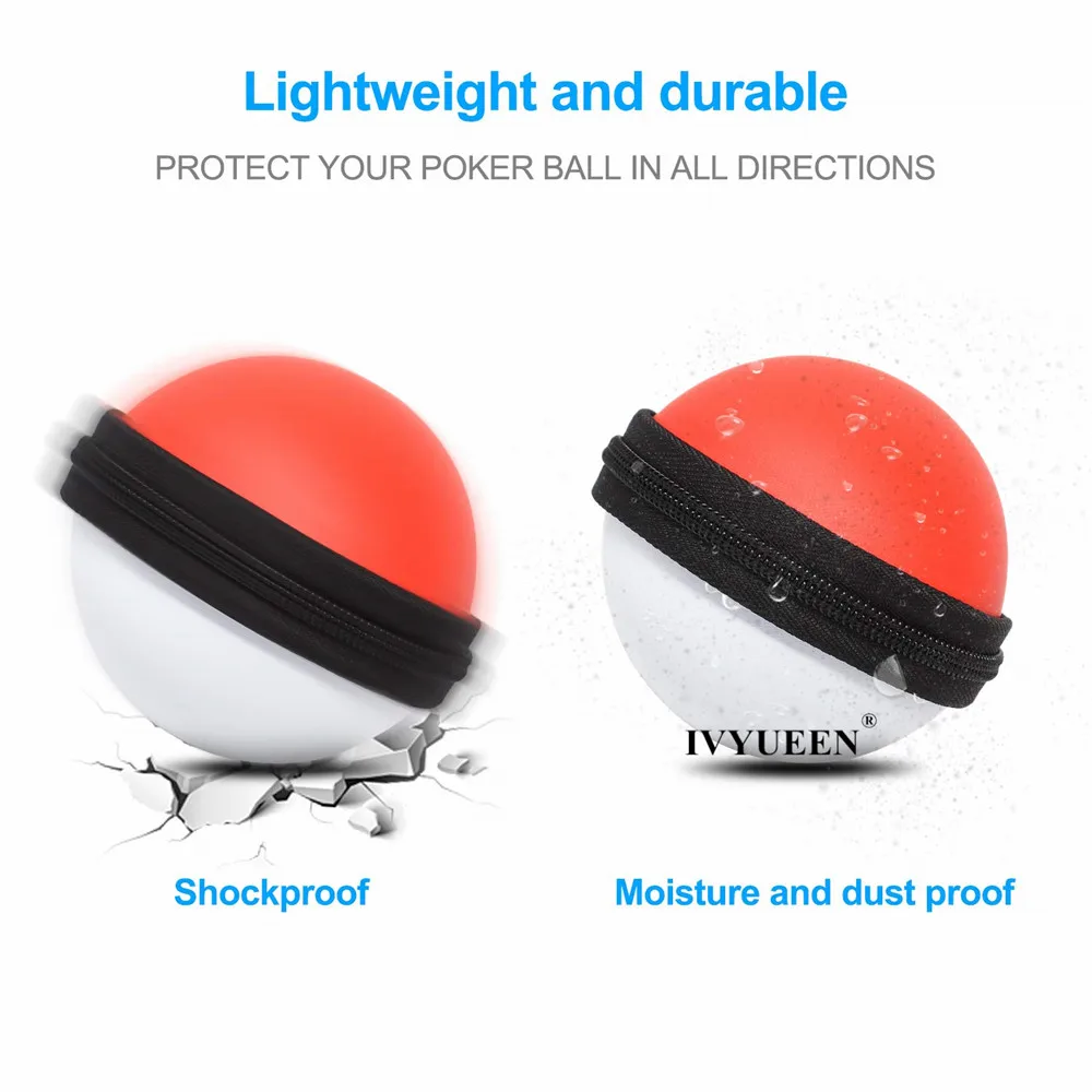 for Nintend Switch Poke Ball Plus Controller bag crystal shell case 8