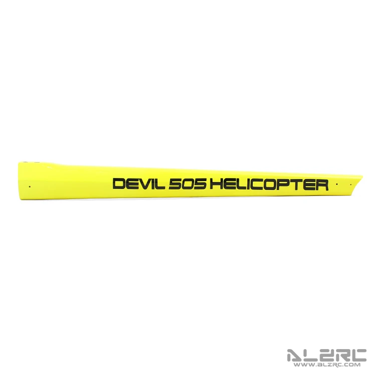 ALZRC-Devil 505 Быстрый карбоновый рисунок Хвостовая стрела 115G 505 части вертолета-P-B