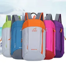 Outdoor Camping Travel Ultralig Backpack Men Women Waterproof Canvas Sport Running Climbing Rucksack Students School Bag