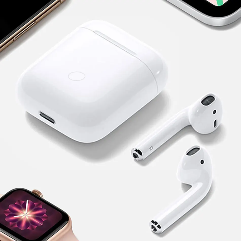

WIWU Bluetooth 5.0 Earphones Wireless Earbuds Noise Reduction Earphone Handsfree Headset with Wireless Charge Case Earphone