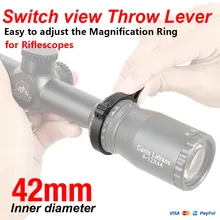 Canis Latrans Canis Latrans Tactical rifle scope switch ring within 42mm Switch view Throw Lever for RifleScope canis 2 3 тл