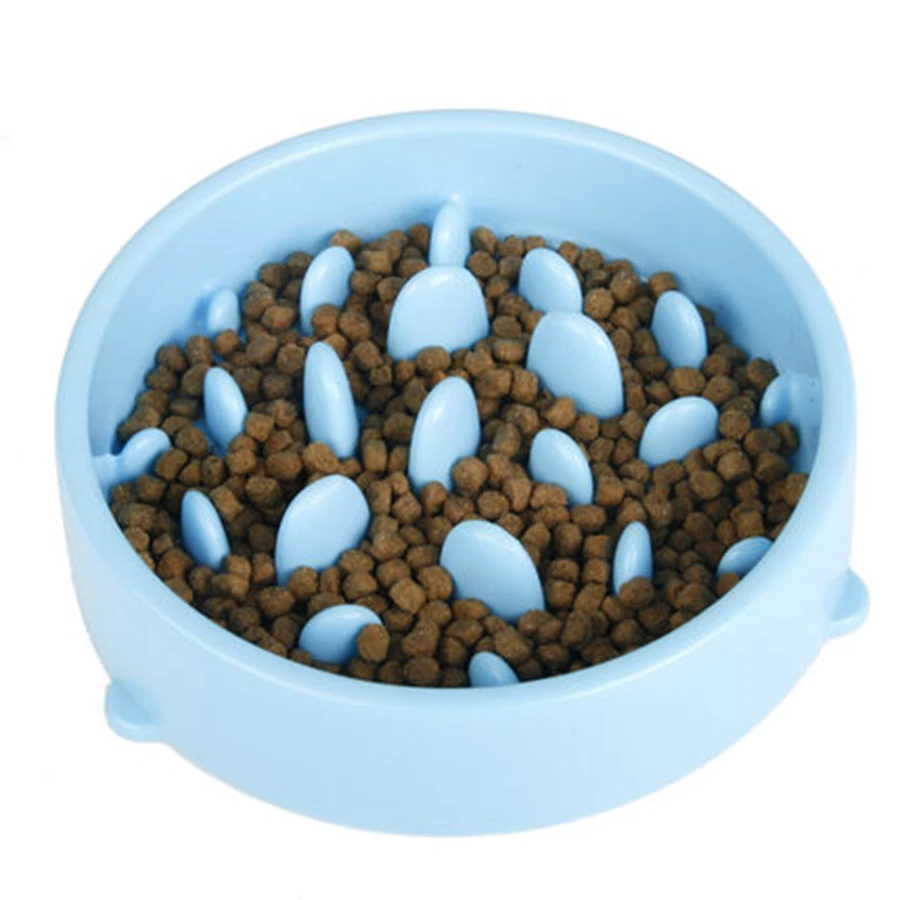 

Free Shipping Cute Dog Bowl Pet Food Container Cat Food Bowl Pet Stomach Feeding Pet Supplies Dog Slow Feeder Pet Food 50GP005