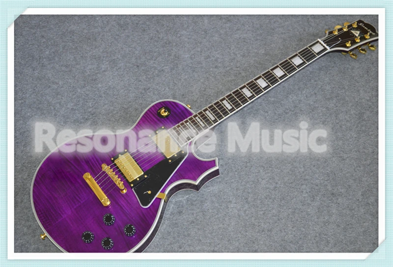 

Wholesale China OEM Purple Finish Suneye LP Custom Style Guitar Electric With Gold Hardware In Stock