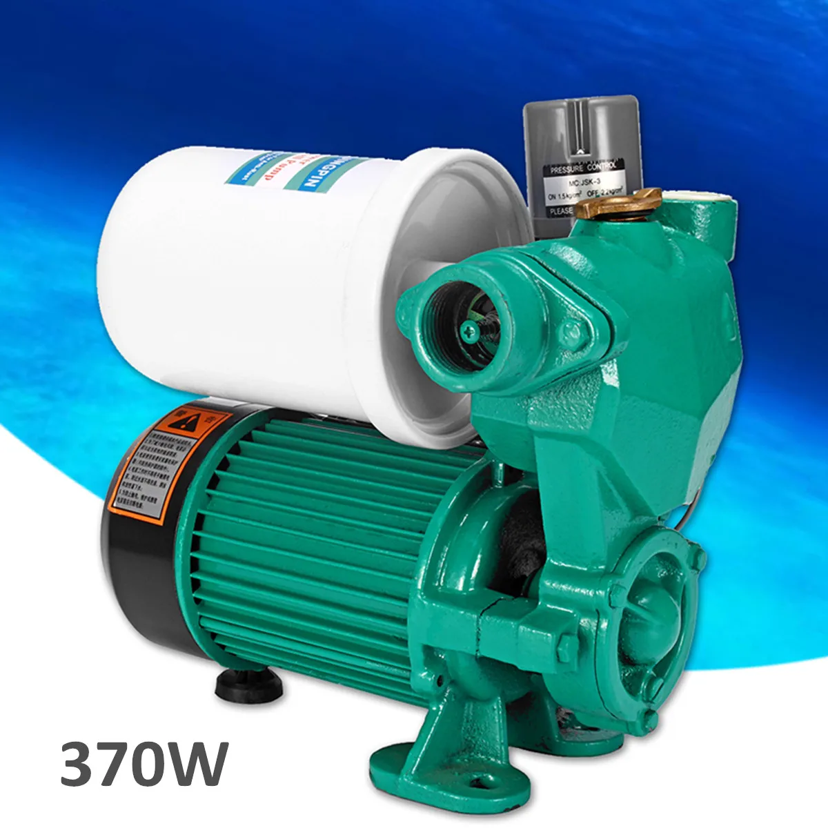 

220V 370W Automatic Constant Garden Irrigation Pump Solar Water Vacuum Priming Pump Self Priming Pump Machine Home Agricultural