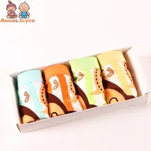 4 шт./упак. из органического хлопка, детские трусы-боксеры для мальчиков Нижнее белье шортики трусики для детей детские трусы-шортики нижнее белье с принтом От 2 до 10 лет JP-TNM0052