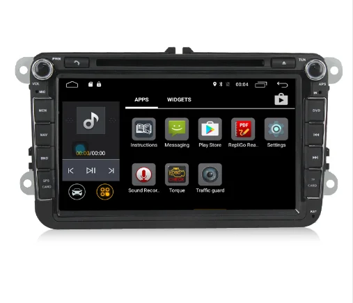Flash Deal by DHL 20pcs universal Car DVD Player 2G RAM Android 7.1 8 Inch  For V W/Volkswagen/POLO/PASSAT/Golf/TOURAN/SHARAN 0