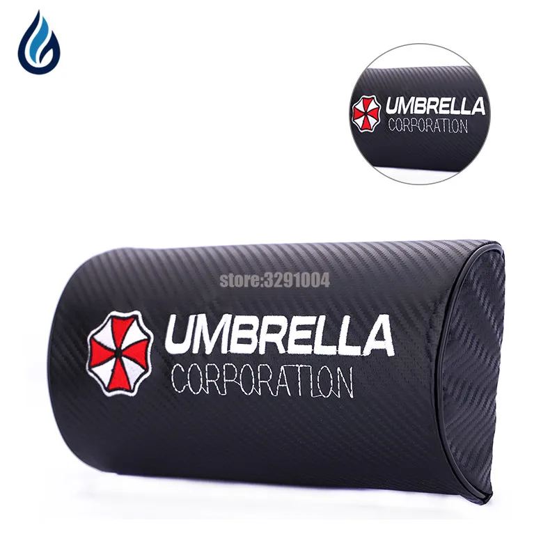 Car headrest Supplies Neck Safety Pillow Umbrella logo for renault Mercedes Benz bmw e39 peugeot 307 Vw passat b5 b6 opel volvo