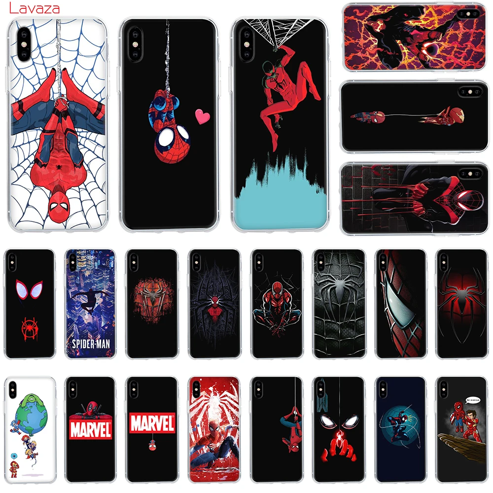 Lavaza Spider Man Far From Home Hard Phone Case for Apple iPhone 6 6s 7 8 Plus X 5 5S SE XS Max XR Cover | Мобильные телефоны и