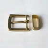 2 piezas/set accesorios de cuero DIY latón sólido 40mm hebilla de cinturón de Metal vaquero cinturón de Cosplay para cinturón ancho de 3,9 cm 3,8 ► Foto 3/6