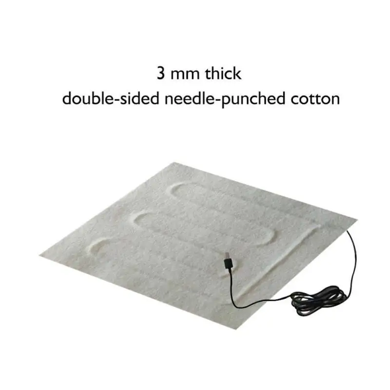 1 шт., нагревательная подушка из углеродного волокна с подогревом USB, куртка, пальто, жилет, аксессуары для одежды, зимняя теплая задняя часть шеи, быстрый нагрев