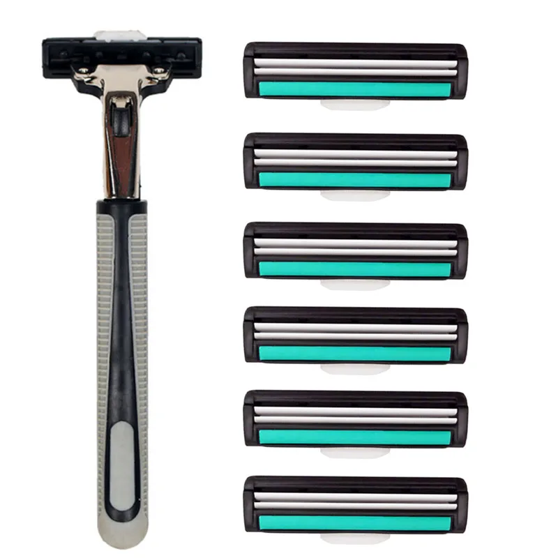31 in 1 Safety Razor Blades for Men 1 Razor holder & 30 Blades Shaving