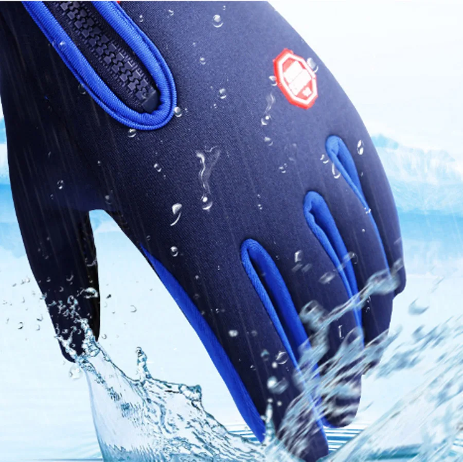 

2019 Sale Eldiven Fingerless Gloves Flying Roc Waterproof Touch Screen Ski Gloves Winter Warm Mittens Anti Slip Fashion Guantes