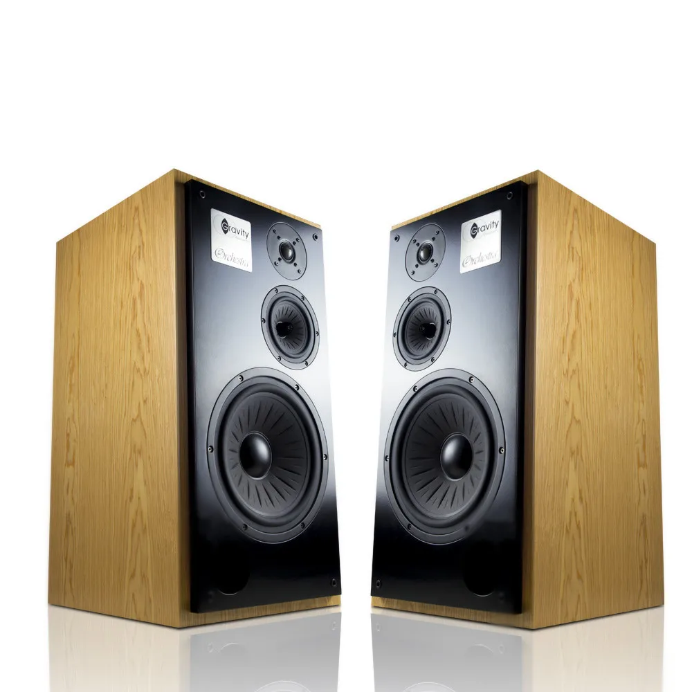 N 001 Gravity acoustic Orchestra 11 дюймовый трехполосный HiFi книжный динамик Eton 28S твитер + 5 512 СЧ