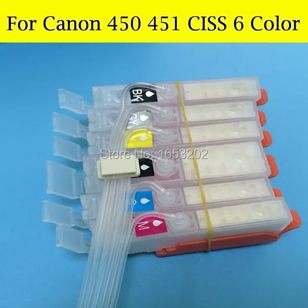 Canon 450 451 ciss 6 Color 3