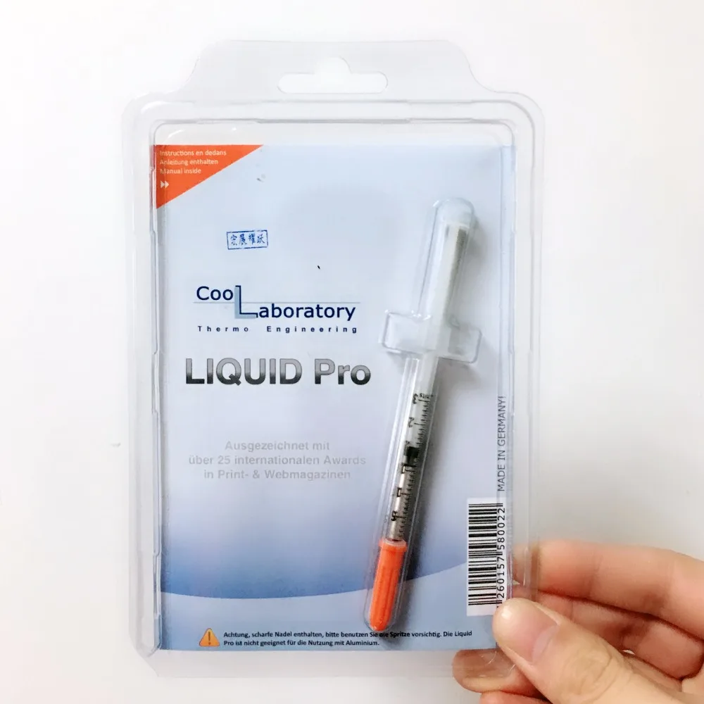 Coollaboratory Liquid PRO PC Графика карты Процессор GPU охлаждения Жидкий металл Термальность Соединение Cooler Вентилятор Термальность смазки/вставить - изображение