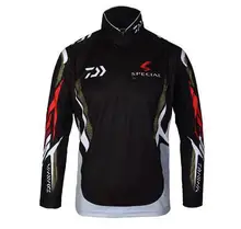 2016 New Men Brand Daiva Fishing Clothing UV Protection Moisture Wicking Breathable Long Sleeve Fishing Shirt Camisas Pesca M001