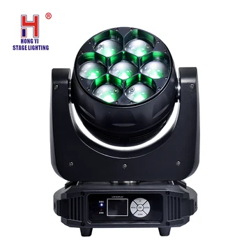 

Chian Zoom Moving Beam Head Light 7X40W Wash Light Dj Stage Lighting Disco Lightingt Equipments For Party Club
