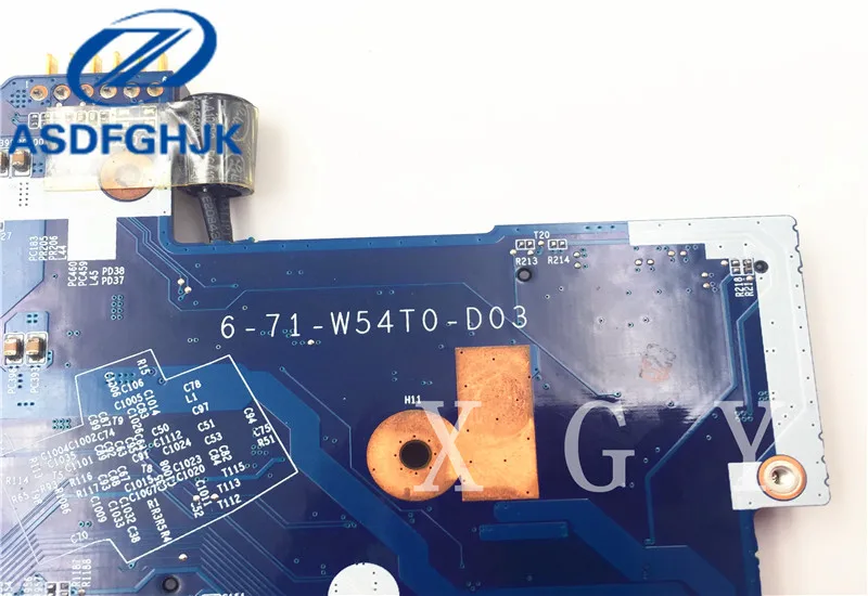 Материнская плата для ноутбука 6-71-w54t0-d03 для hasee для Raytheon для CLEVO W950tu материнская плата 66-77-w950tu00-d03-6j ТЕСТ ОК