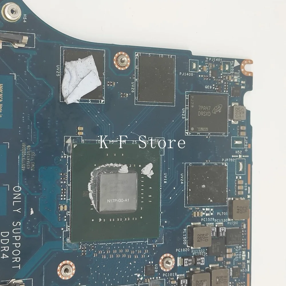  FOR DELL XPS 15 9560 Laptop Motherboard CAM00/01 LA-E331P 0YV12N CN-0YV12N YV12N with i5-7300HQ GTX