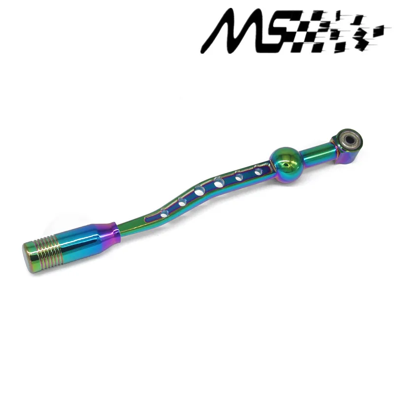 

Neochrome Double bend Short Shifter + Mugen Gear Shift Knob Fit For Acura Integra 90-95-01 94 96 00