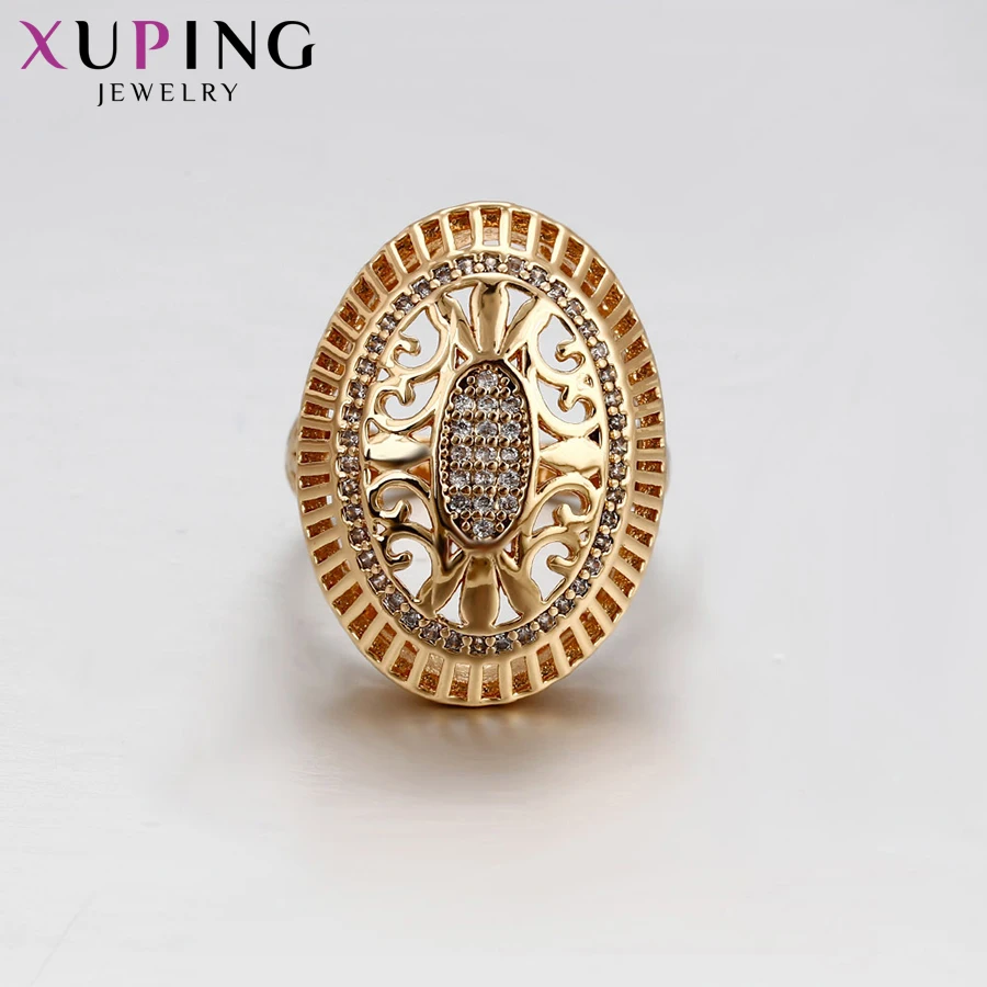 Xuping модное кольцо новое поступление ювелирные изделия Шарм Стиль Кольцо для девушки женщины позолоченные кольца, подарок на Рождество S64, 1-14413